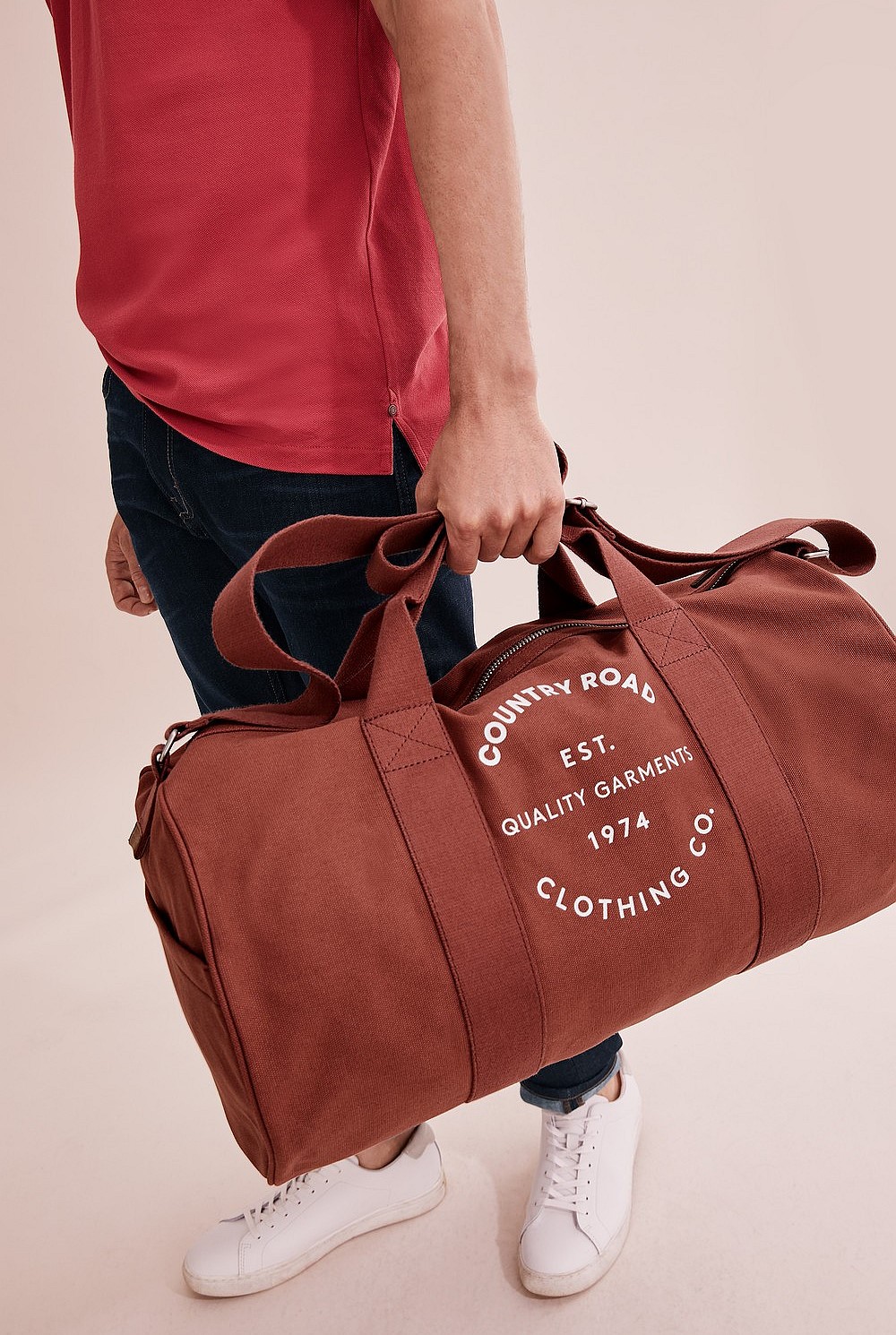 Cotton Logo Duffle