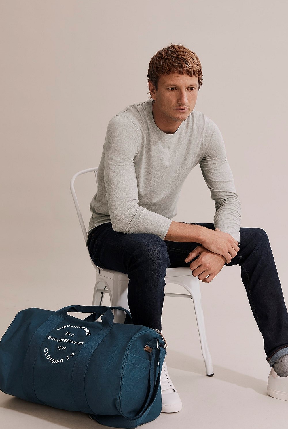 Cotton Logo Duffle