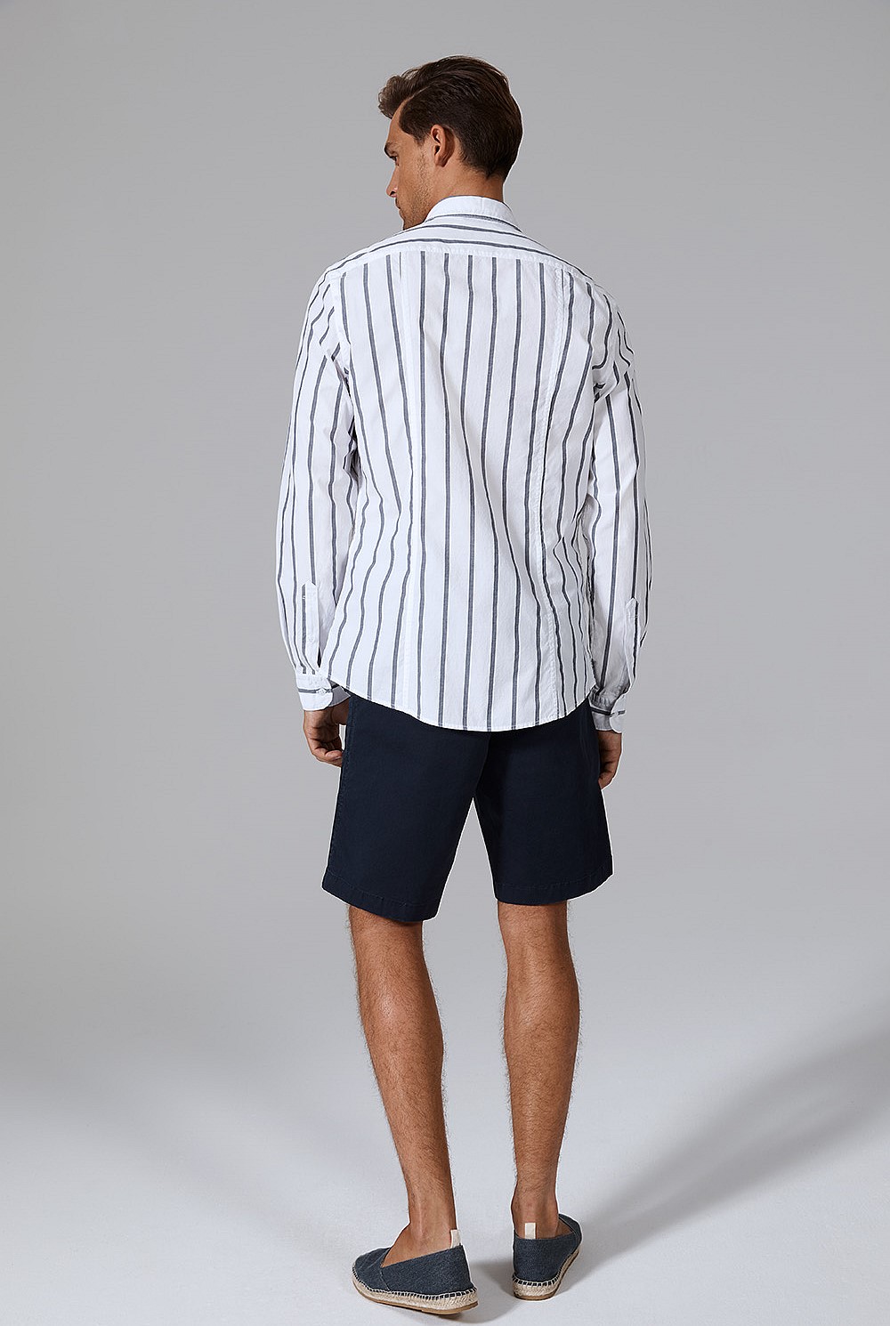 Slim Bold Stripe Shirt