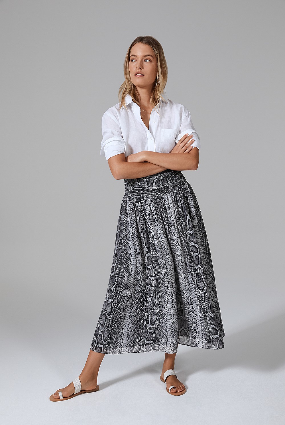 Snake Print Pant