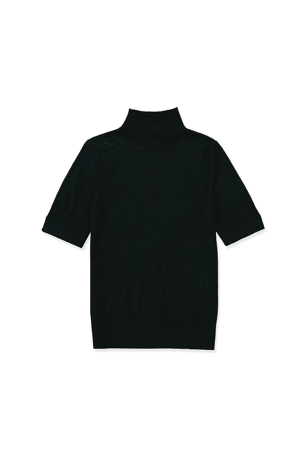 Wool Silk Short Sleeve Knit