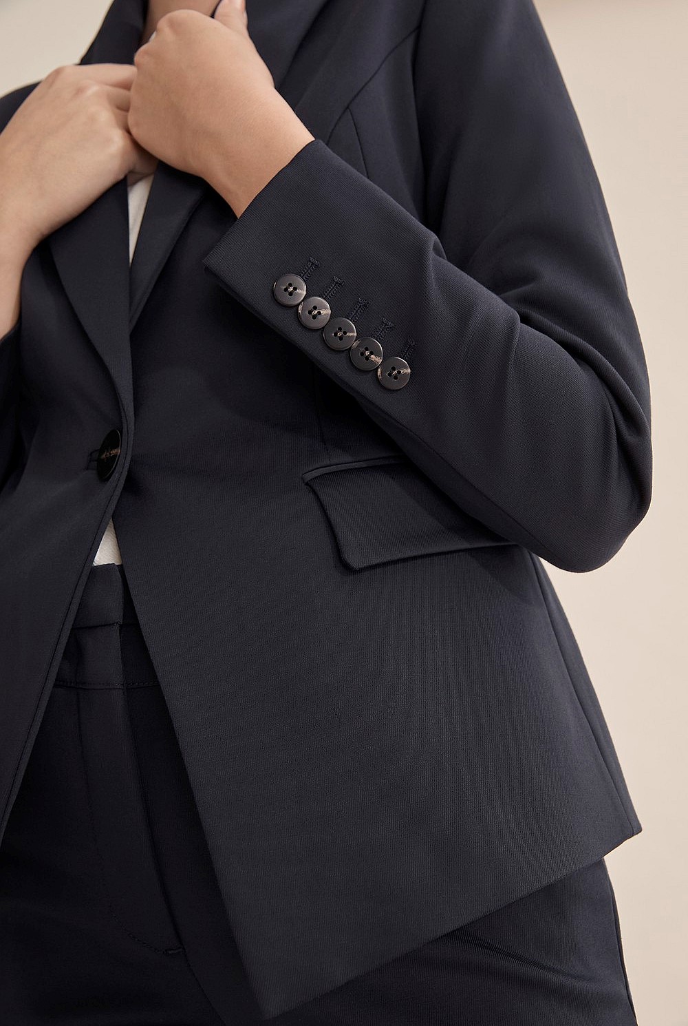 Double Cloth Blazer