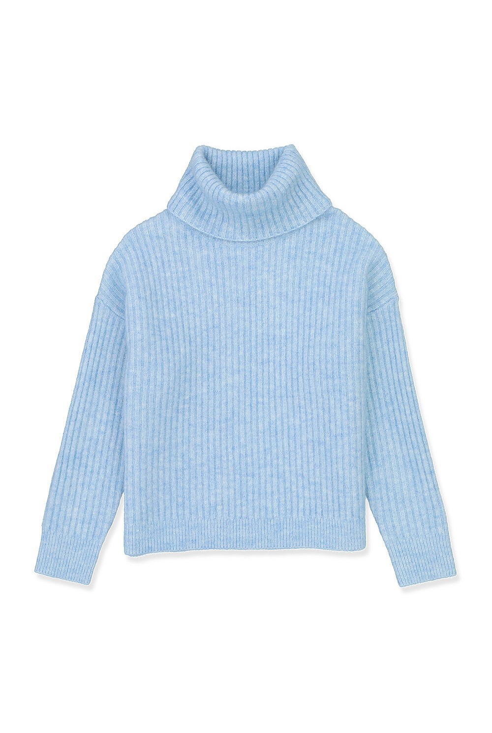 Fluffy Roll Neck Knit