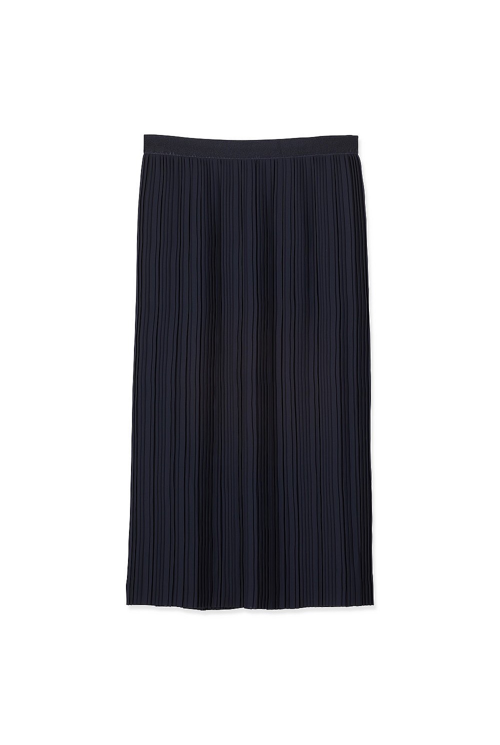 Pleat Pencil Skirt