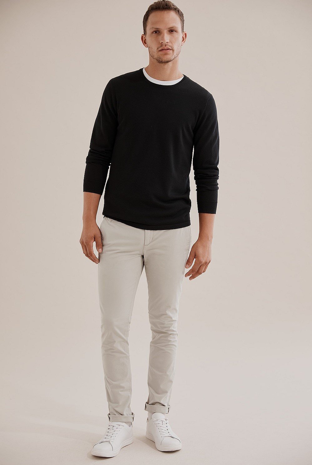 Traceable Merino Crew Neck Knit