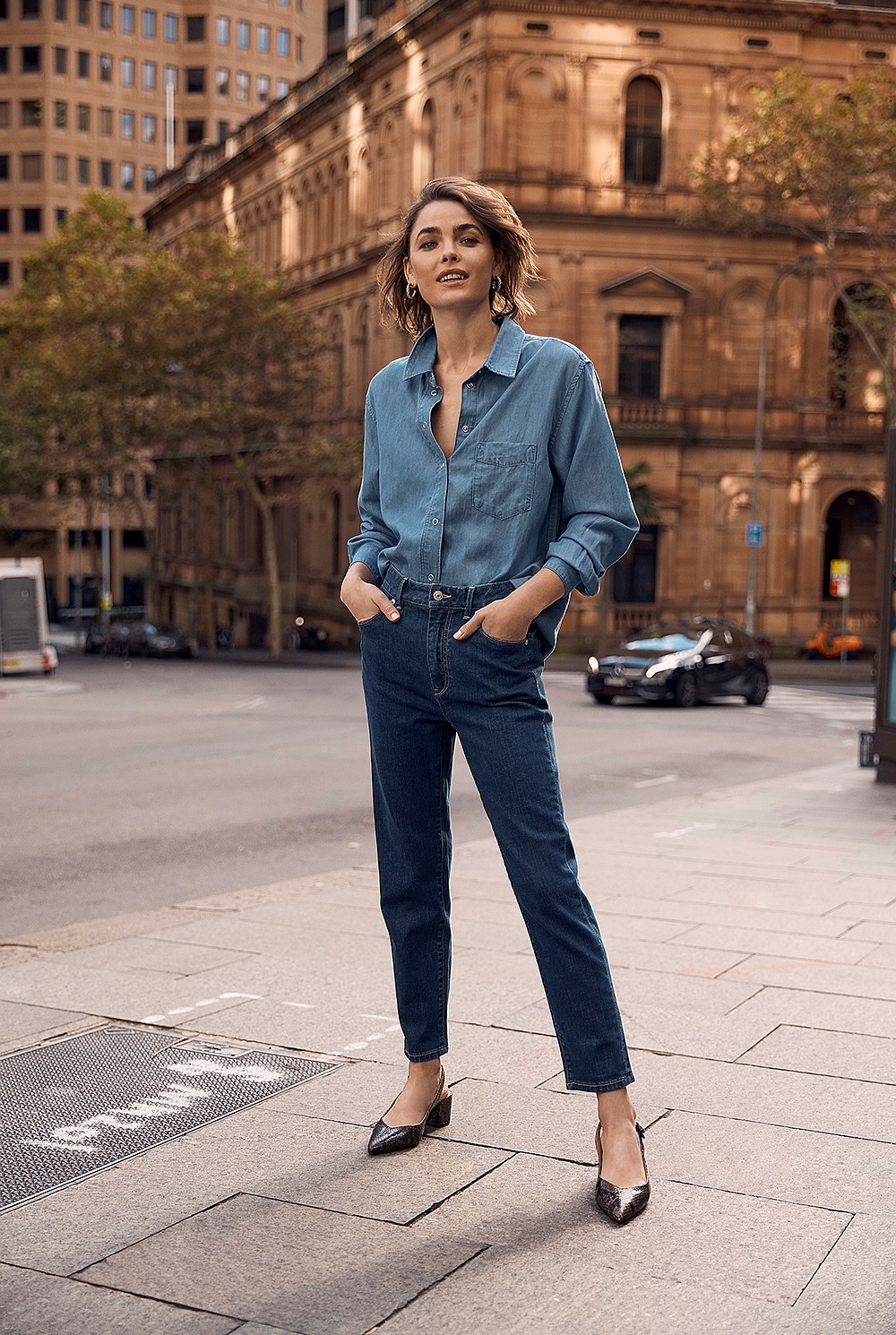 Tapered Crop Jean