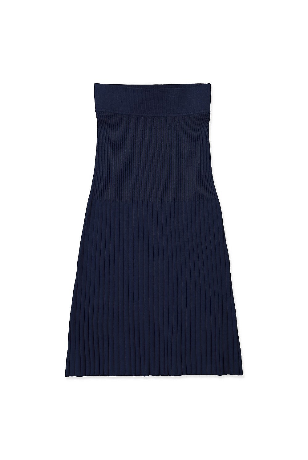 Pleat Rib Knit Skirt