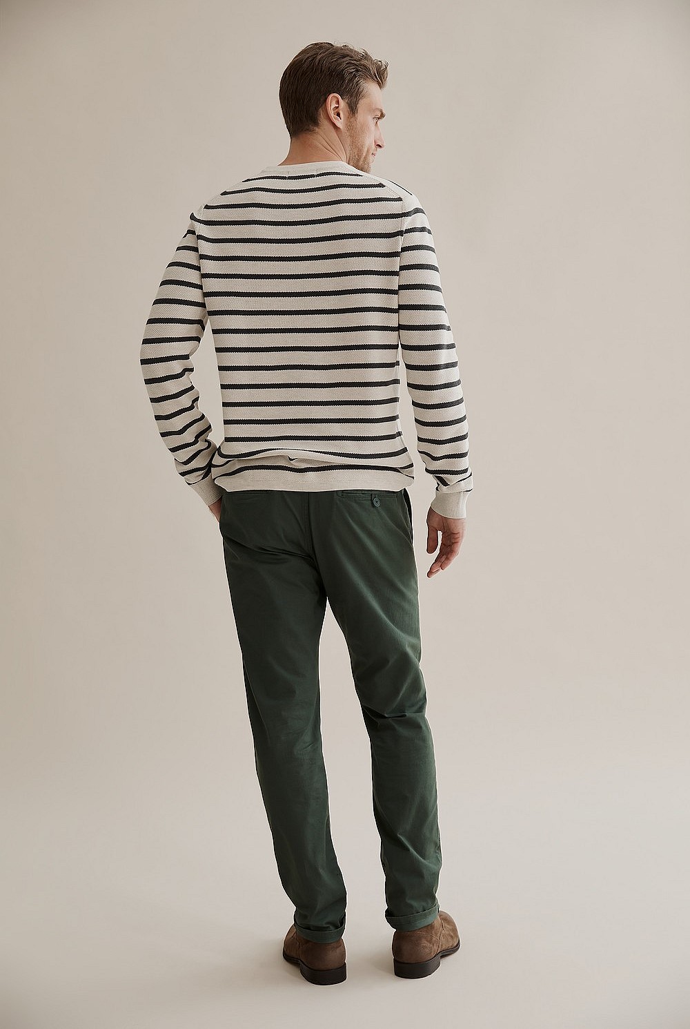 Racing Green Standard Stretch Chino - Chinos | Country Road