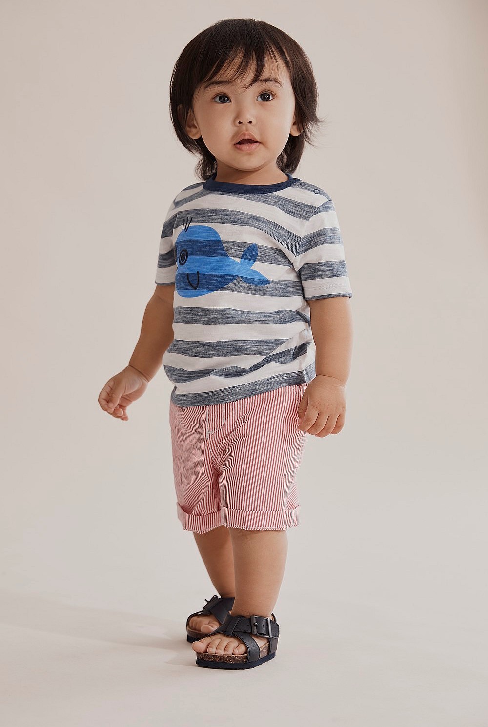 Whale Stripe T-Shirt