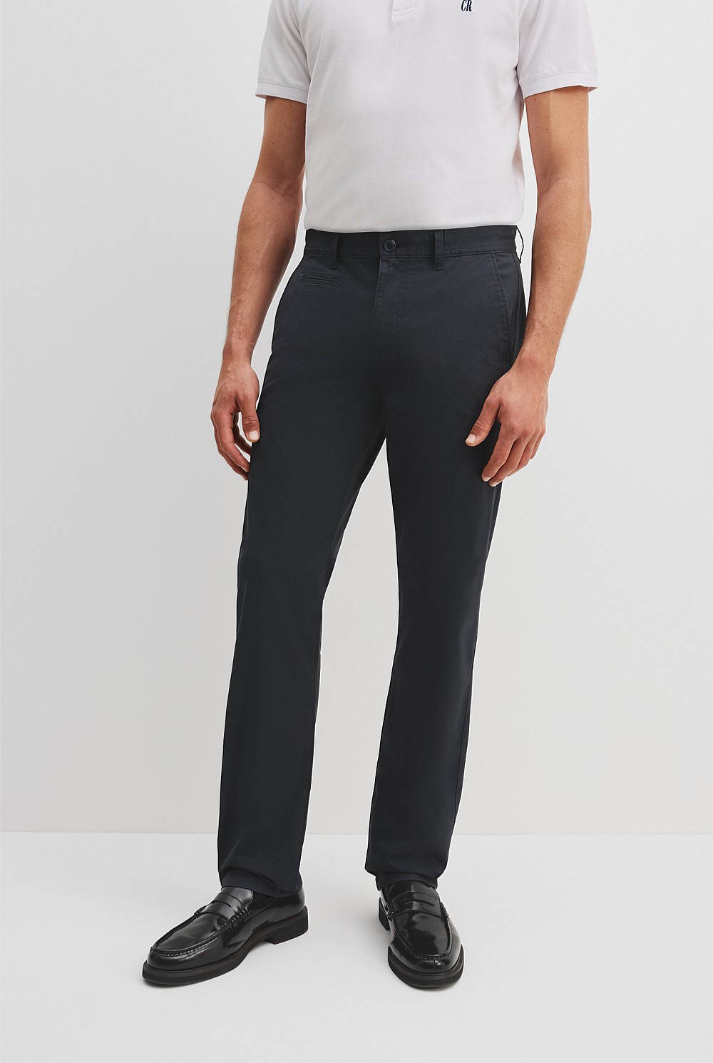 Verified Australian Cotton Standard Fit Stretch Chino