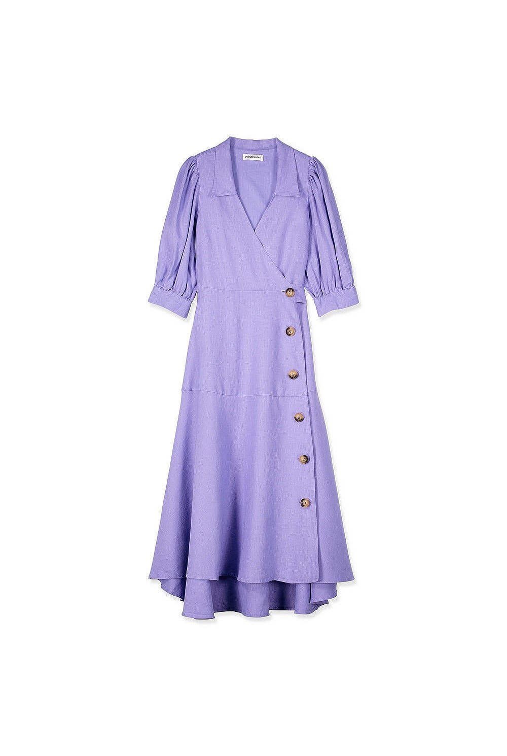 Wrap Linen Dress