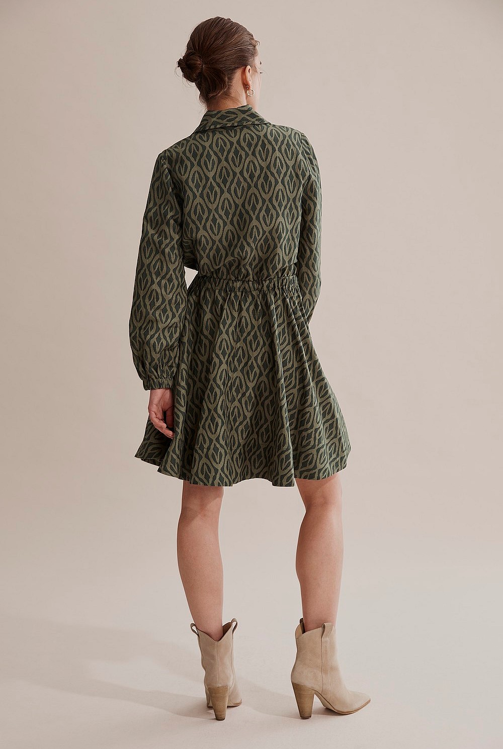 Printed Safari Dress