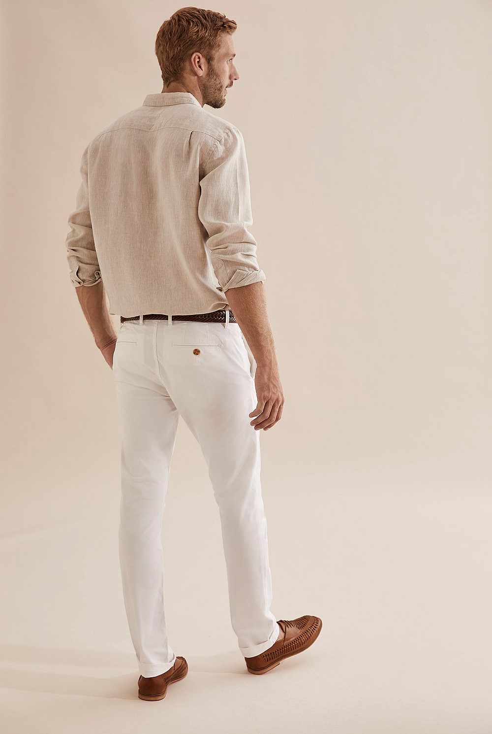 Verified Australian Cotton Slim Fit Stretch Chino