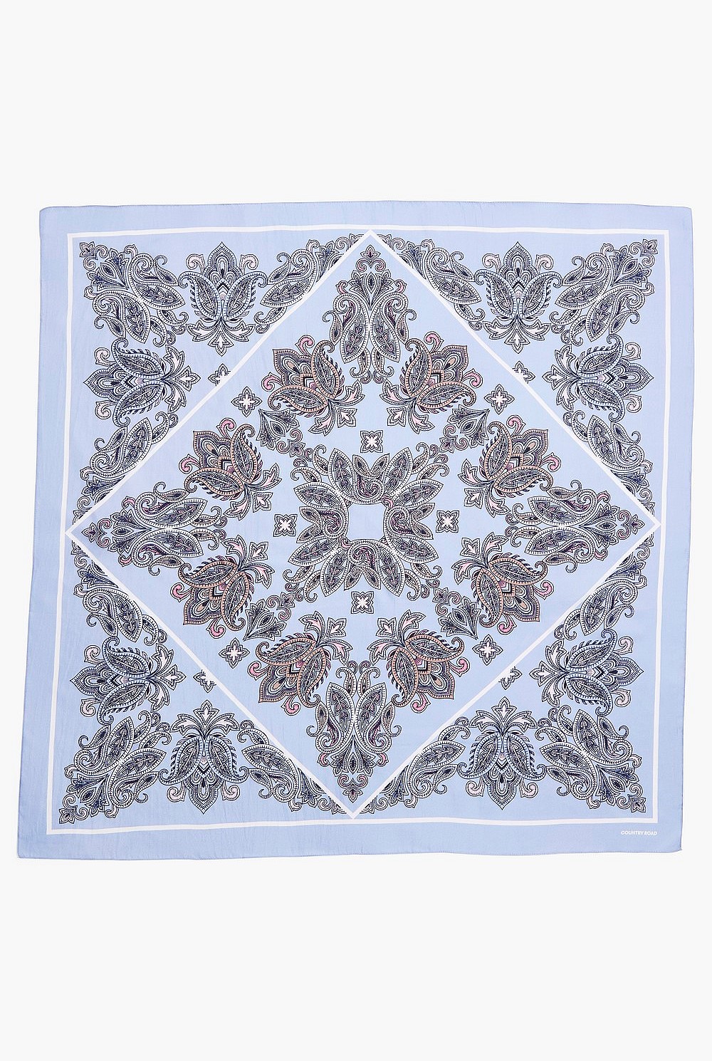 Large Square Paisley Scarf