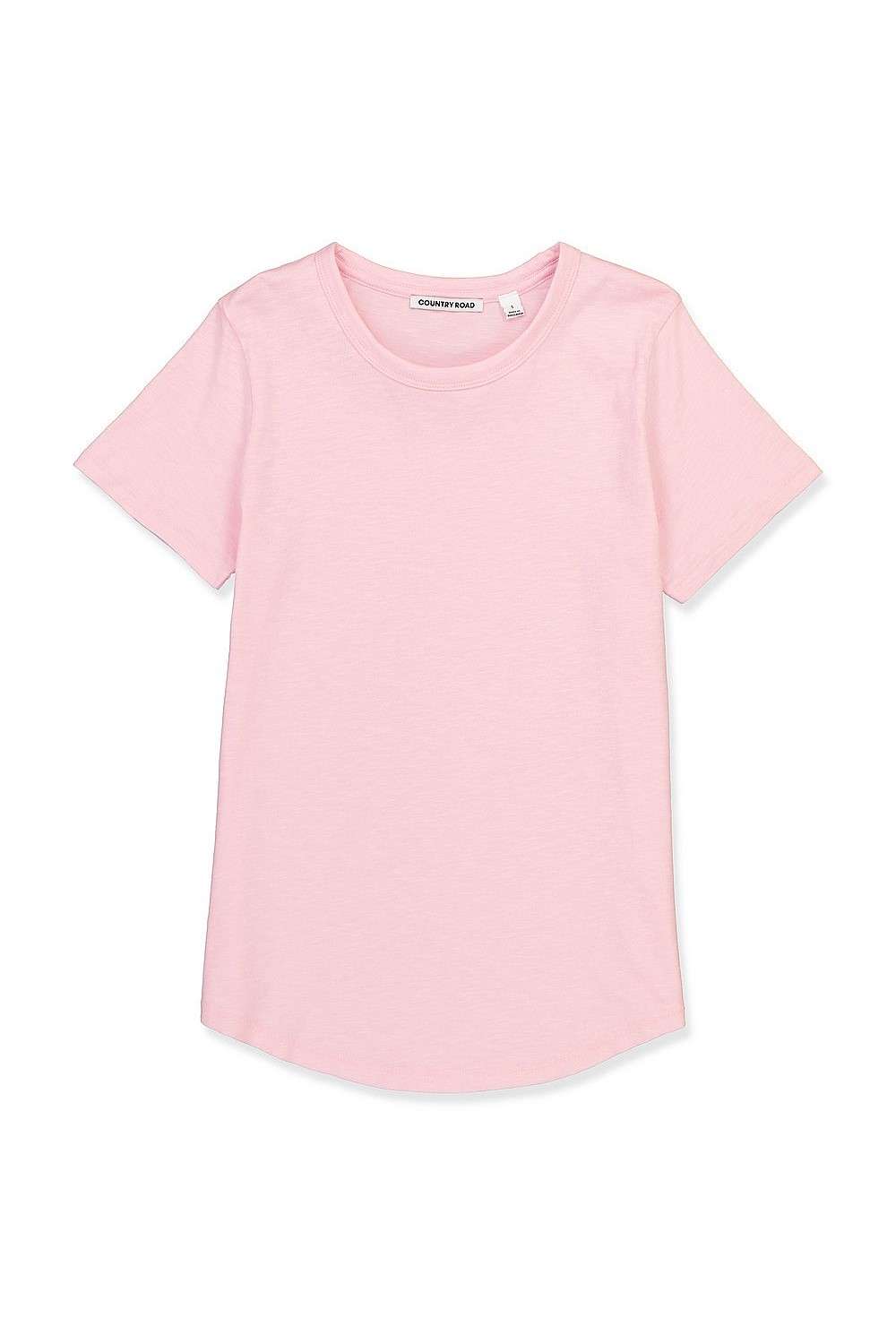Short Sleeve Cotton Slub T-Shirt
