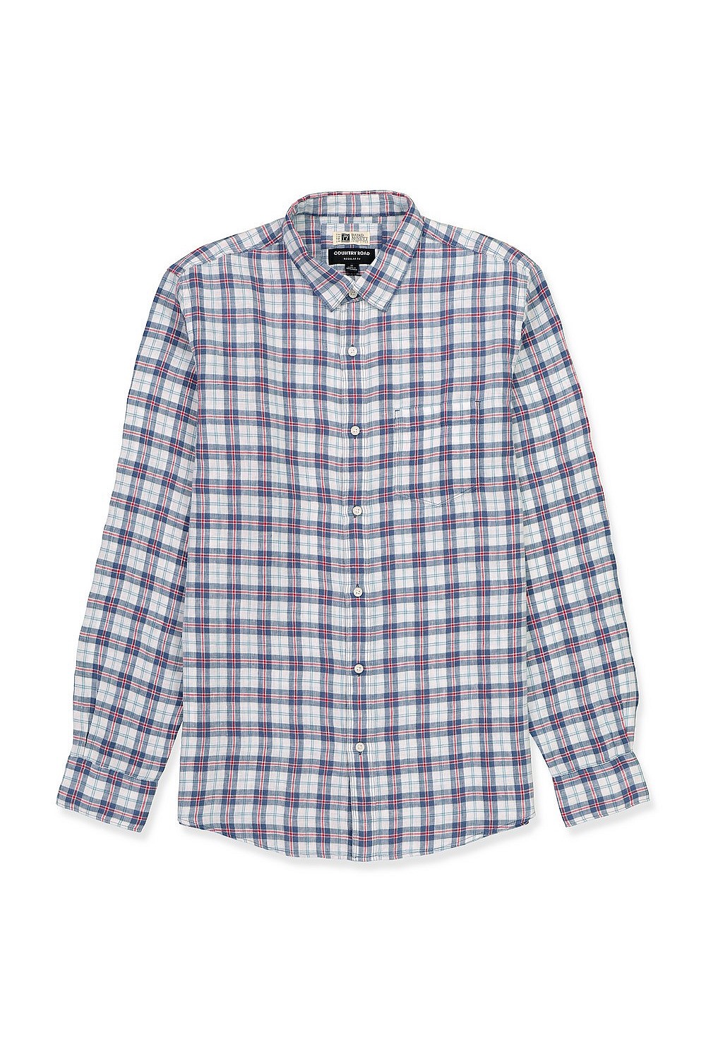 Irish Linen Check Shirt