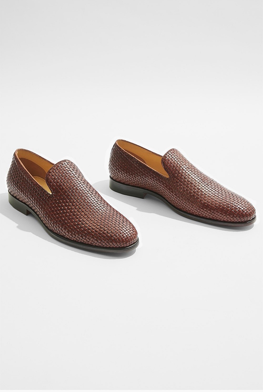 Woven Leather Loafer