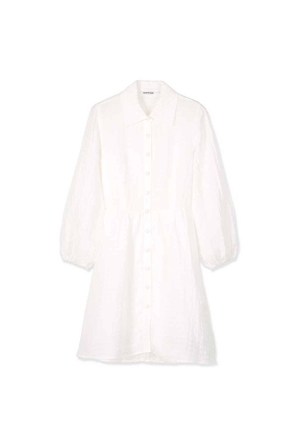 Puff Sleeve Mini Dress
