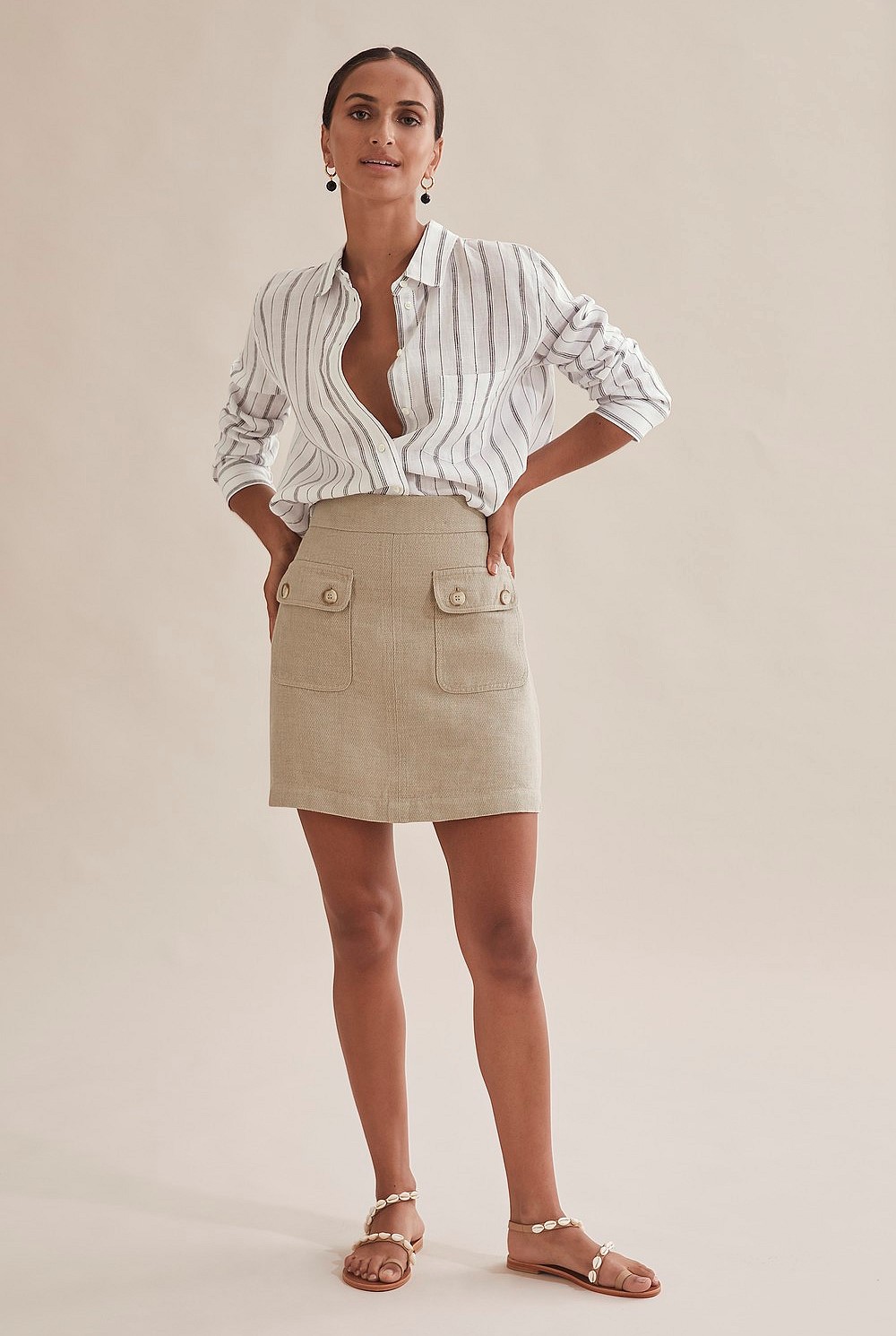 Stripe Linen Shirt