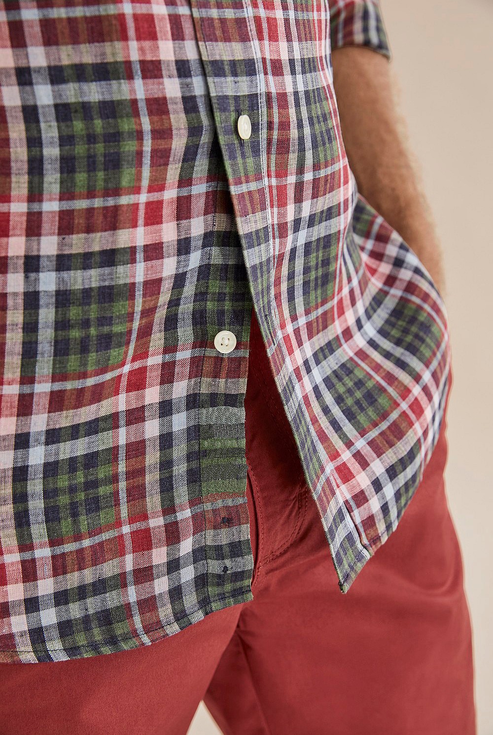 Regular Tonal Check Shirt
