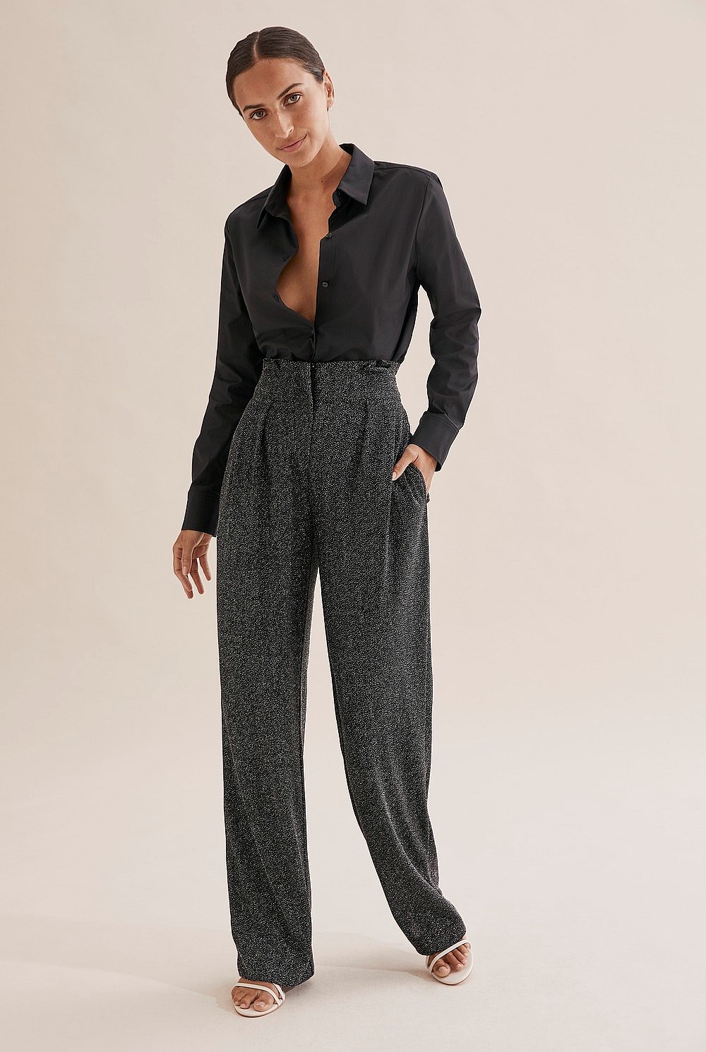 Metallic Pant