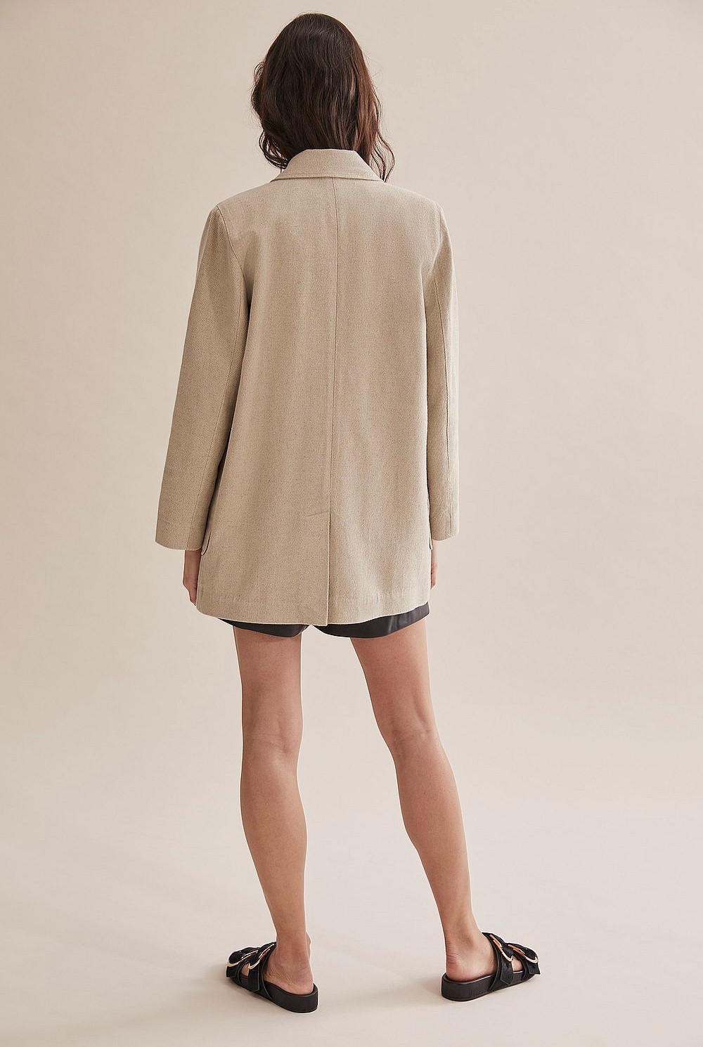 Linen Relaxed Blazer