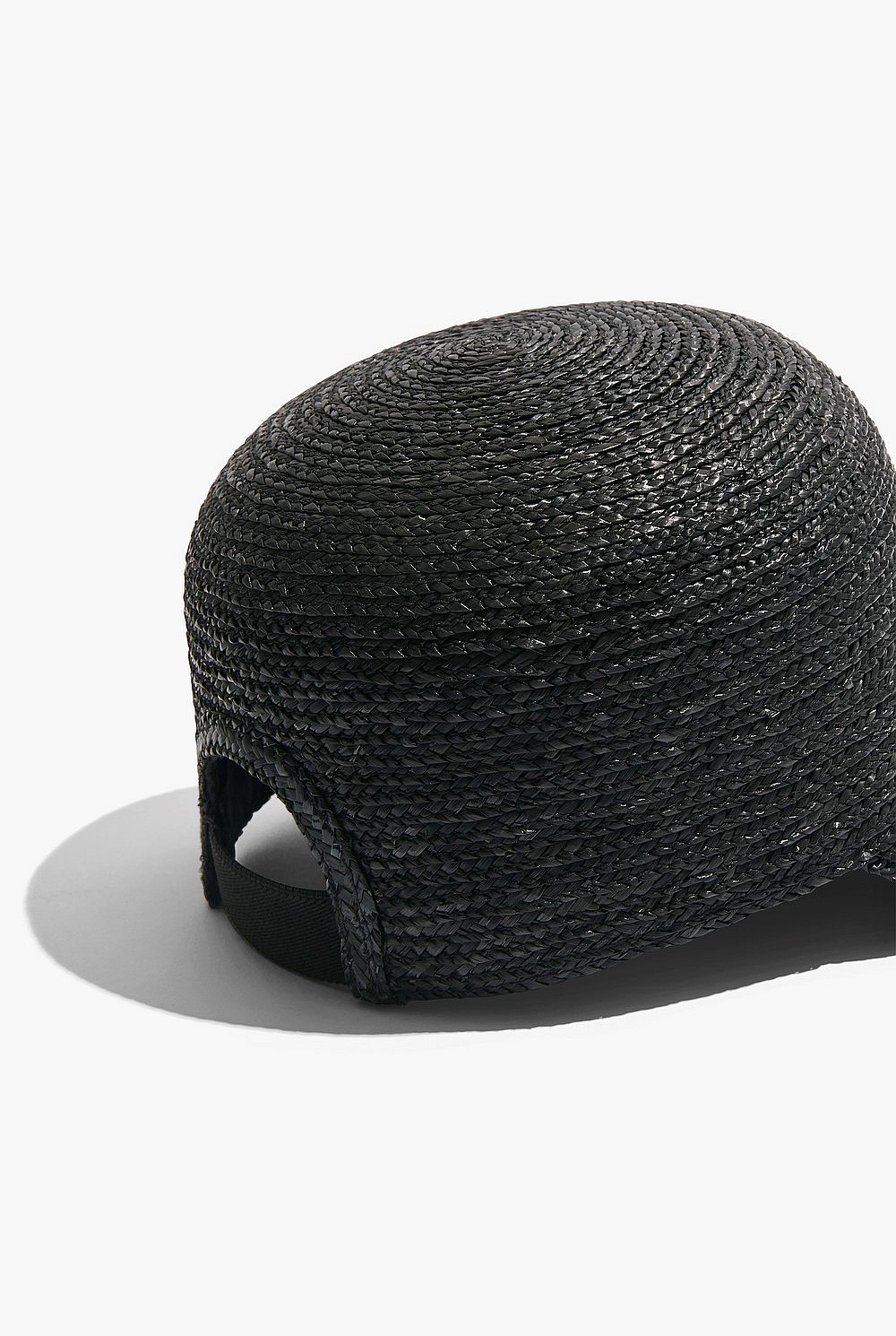 Straw Round Cap