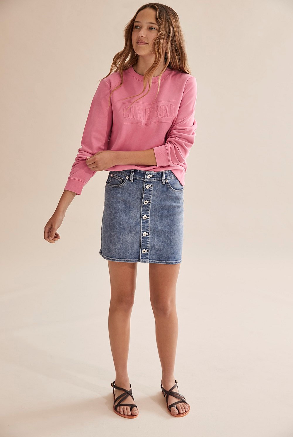 Teen Denim Skirt