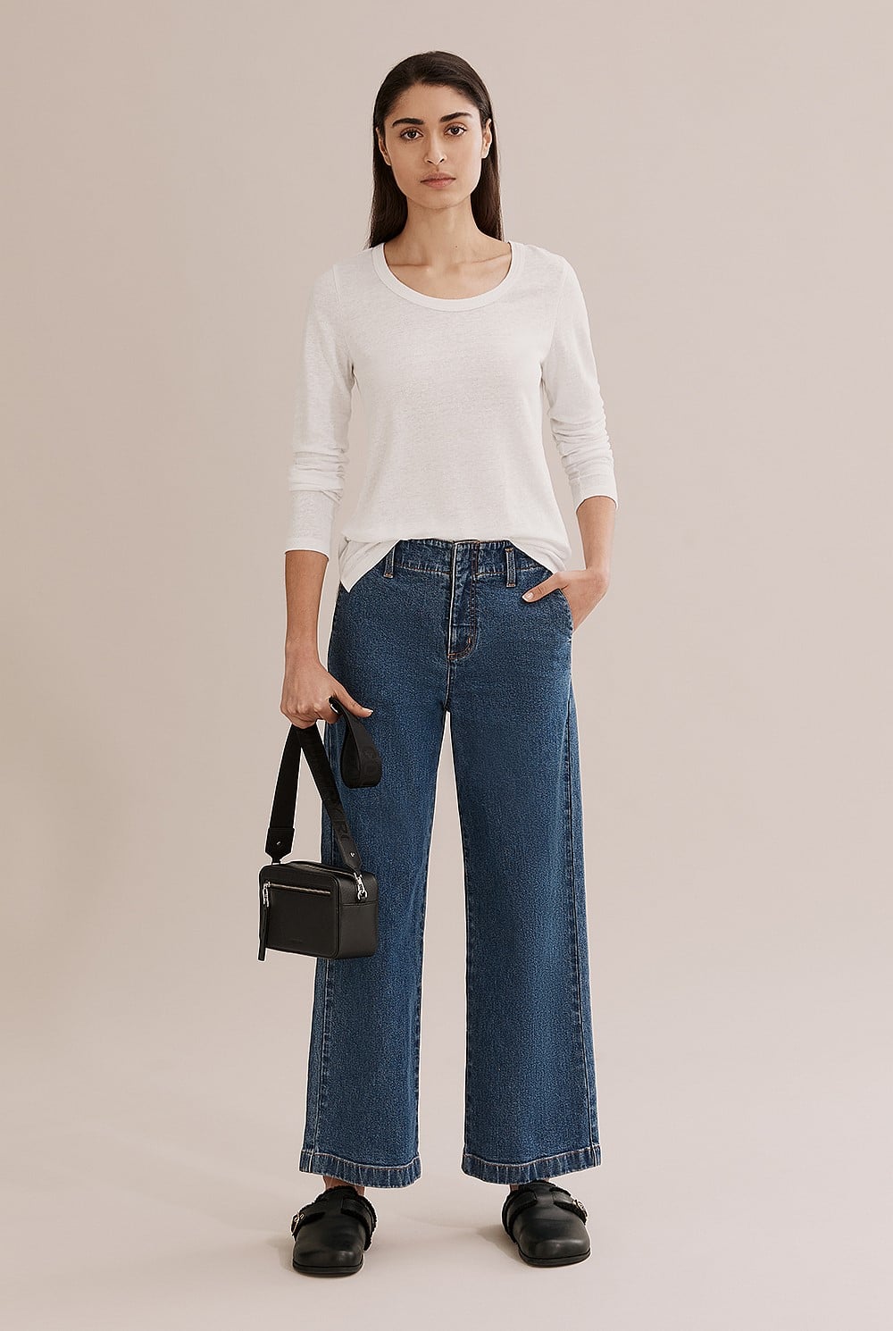 Long Sleeve Linen T-Shirt