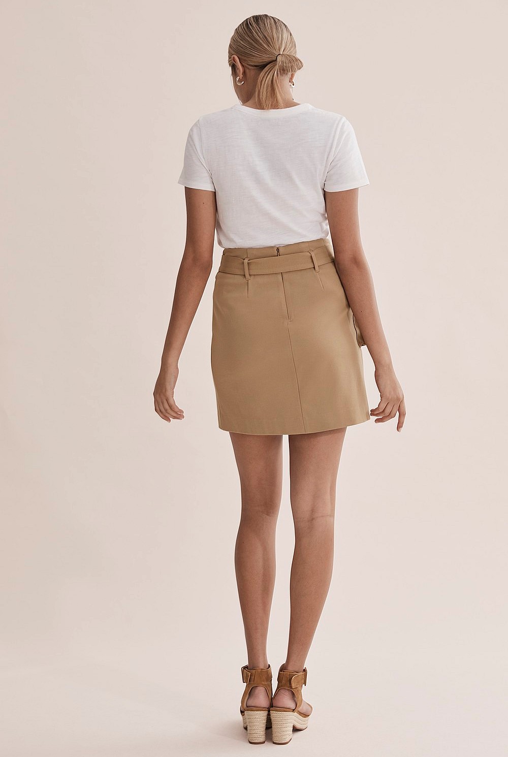 Ponte Pocket Skirt