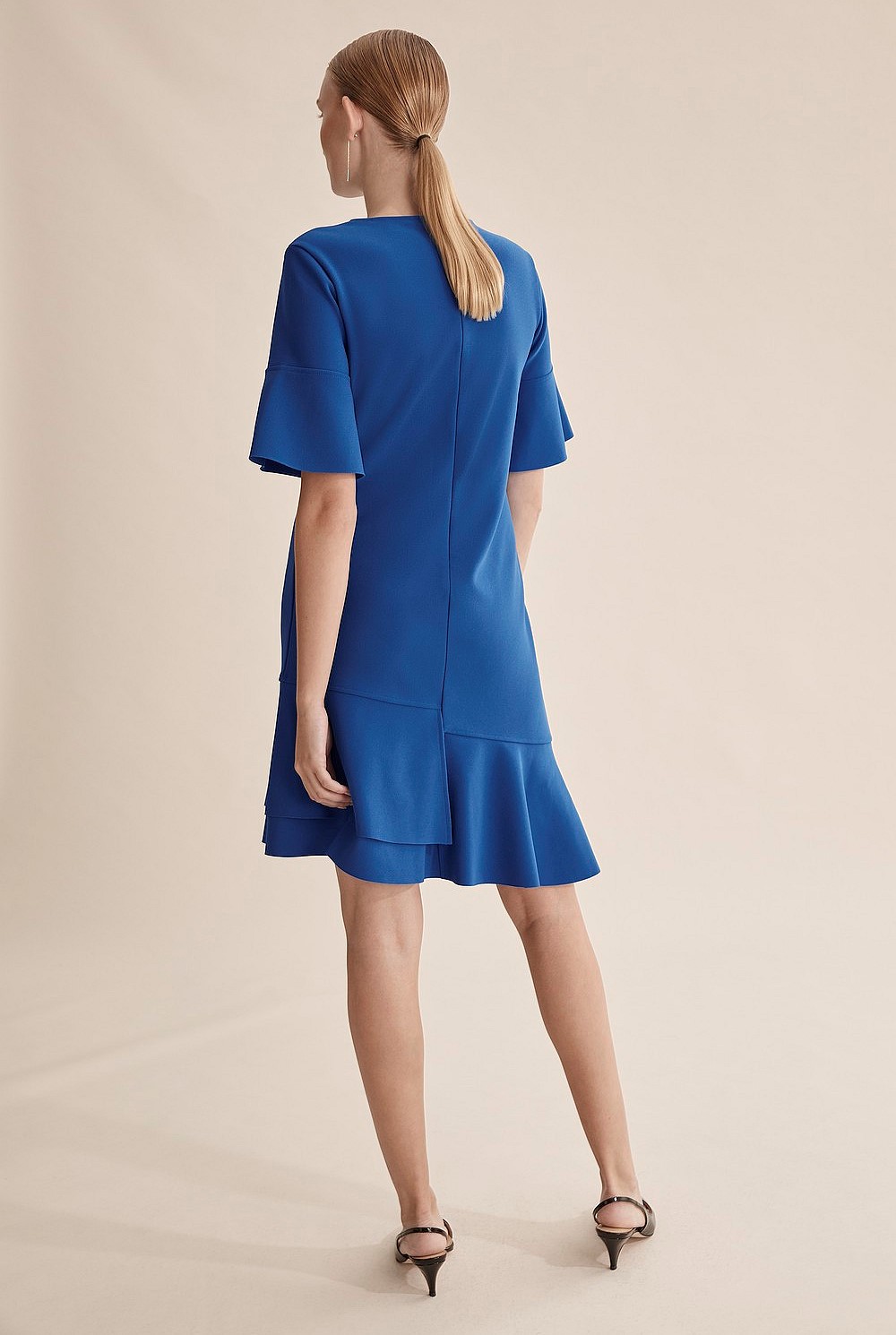 Flutter Sleeve Dress