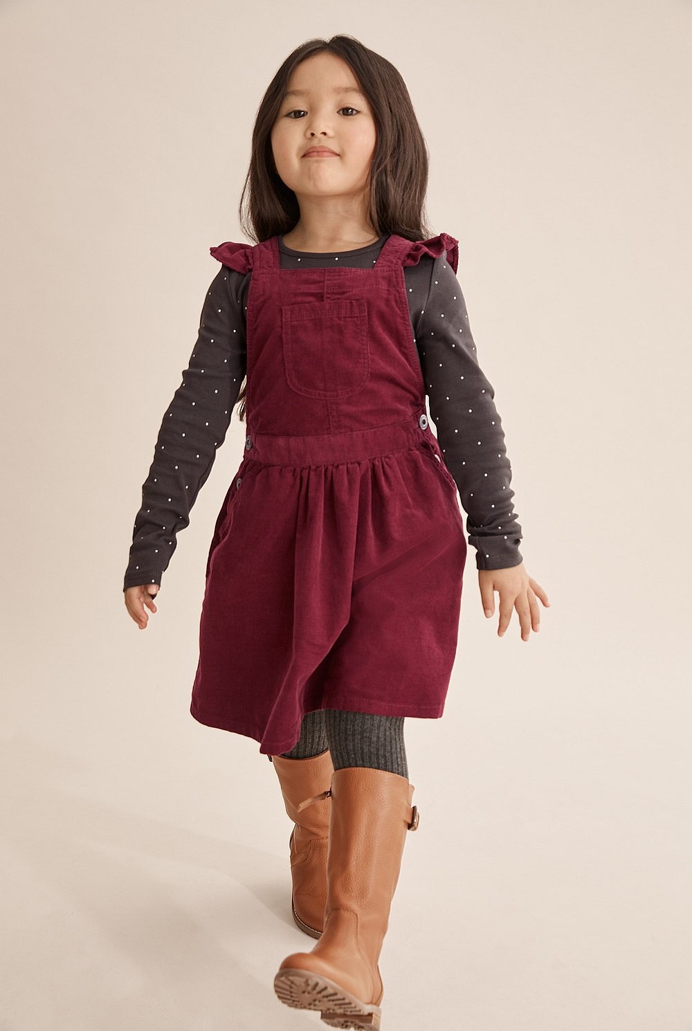 Cord Pinafore