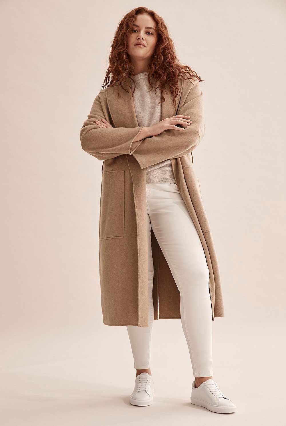 Wool Wrap Coat