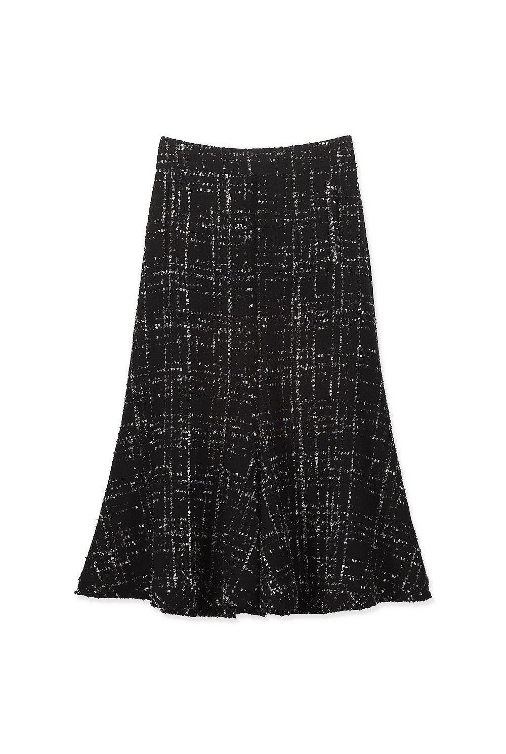 Tweed Midi Skirt