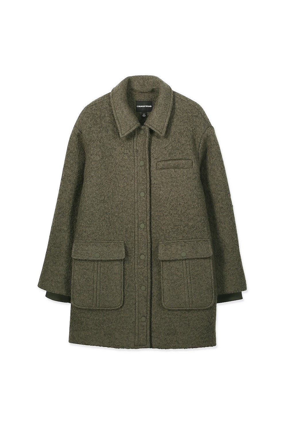 Wool Pocket Coat