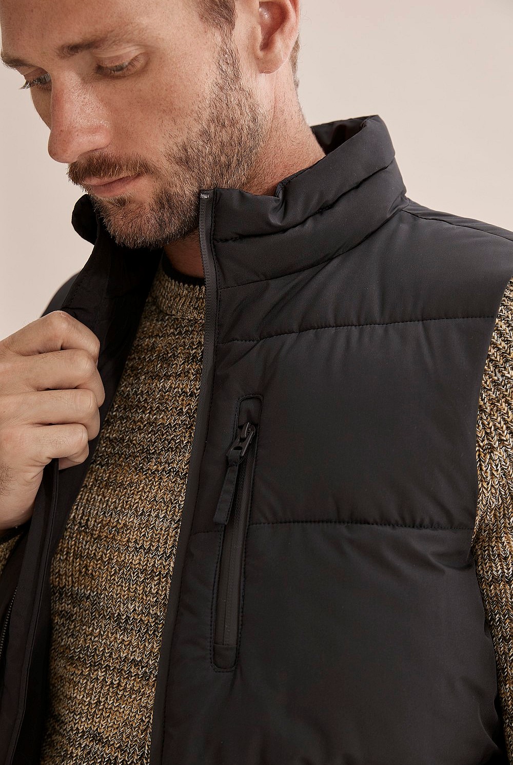 Recycled Polyester Puffer Vest