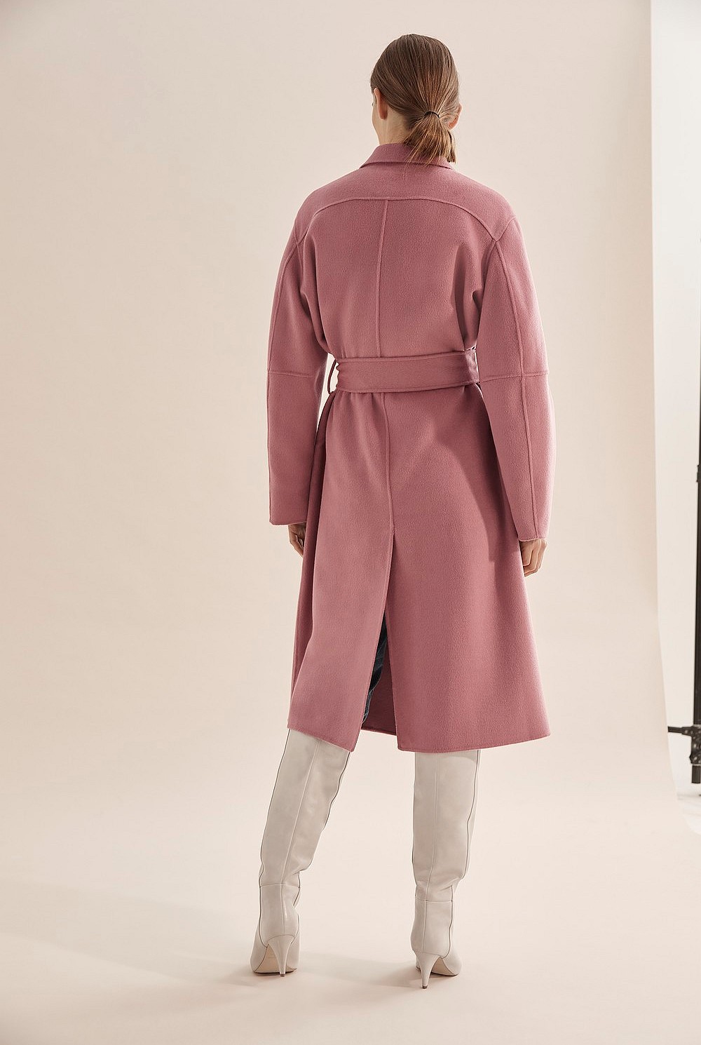 Wool Wrap Coat
