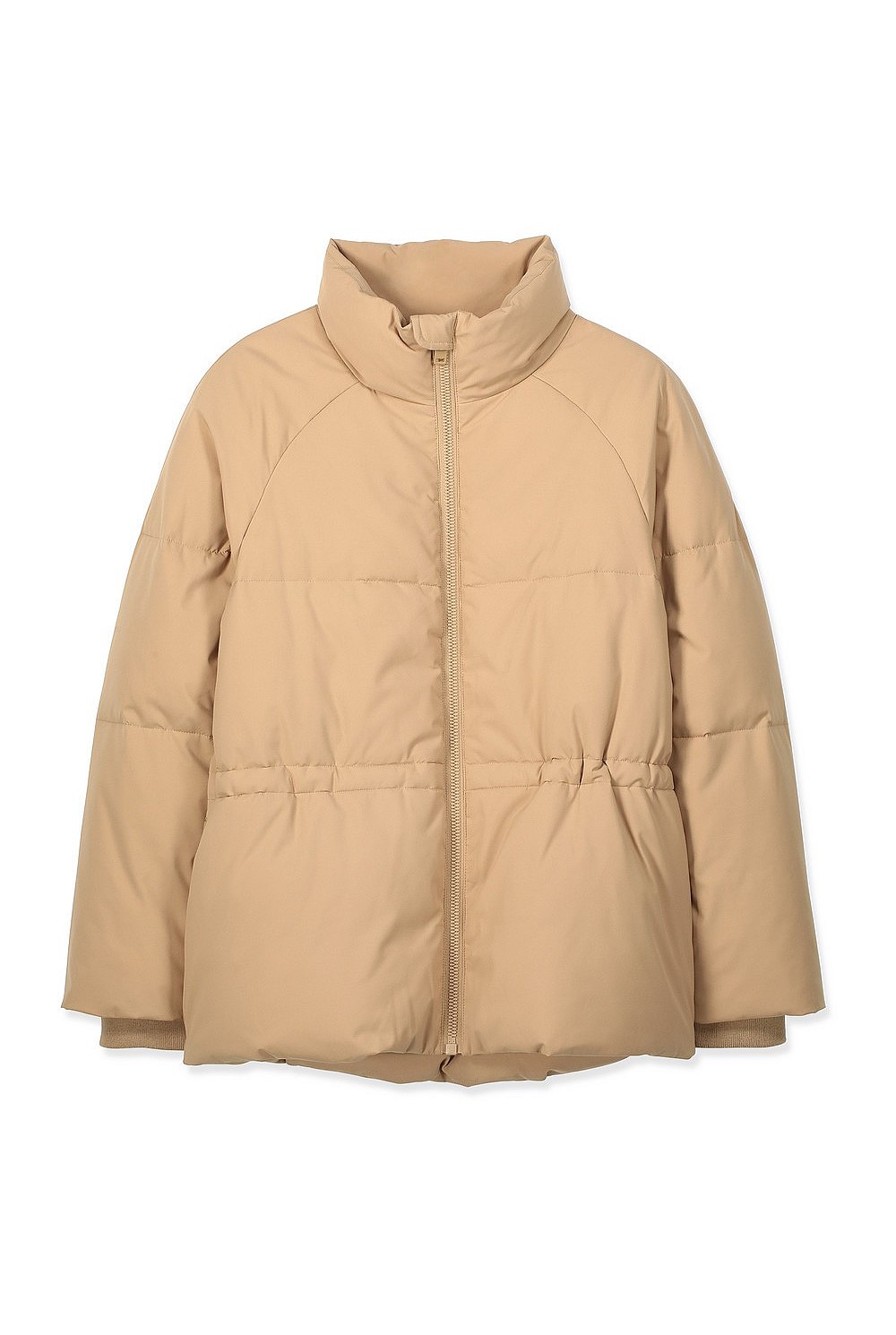 Short Recycled Polyester Puffer Jacket