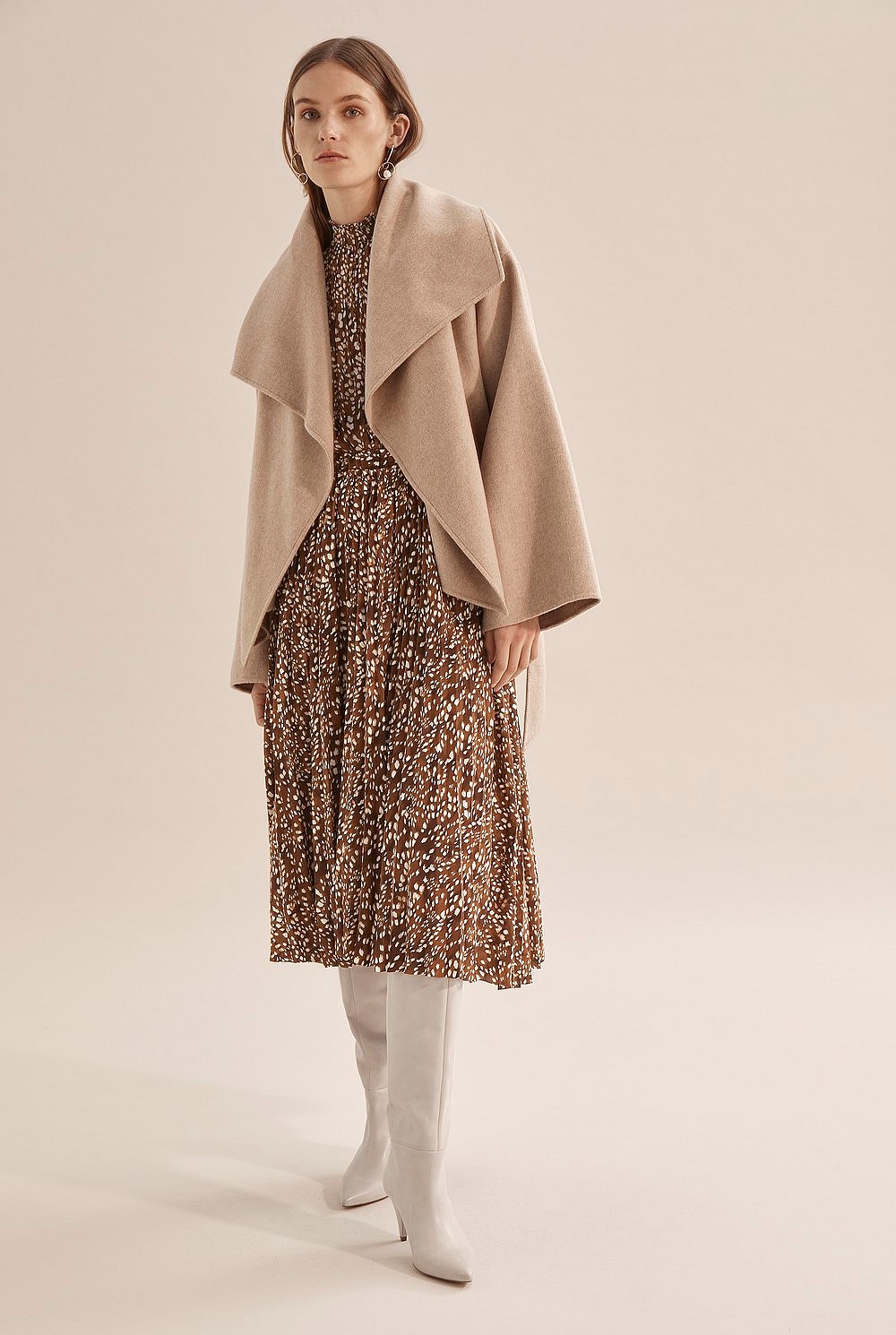 Short Wrap Coat