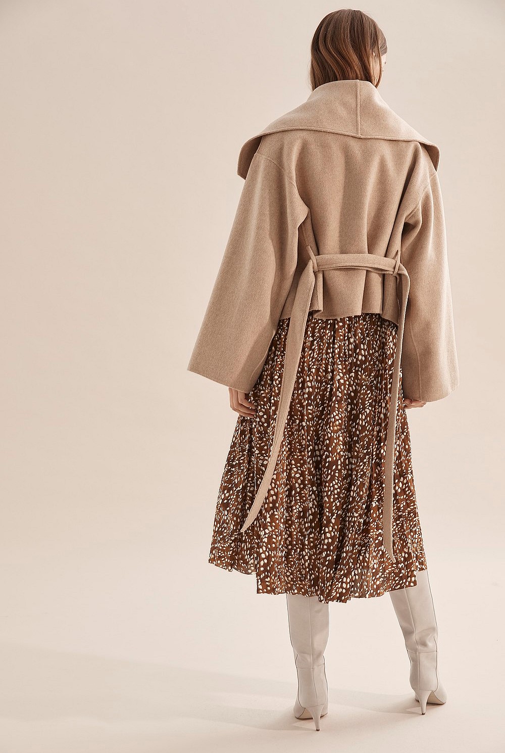 Short Wrap Coat