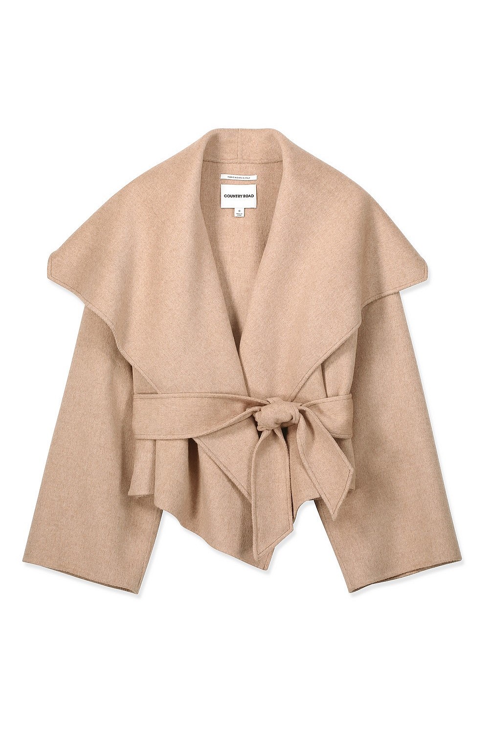 Short Wrap Coat