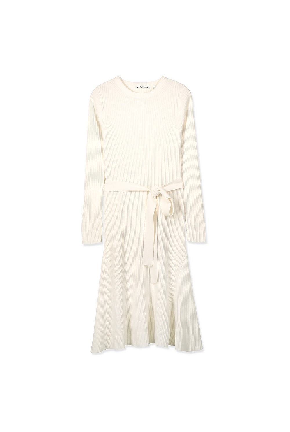 Long Sleeve Wool Knit Dress