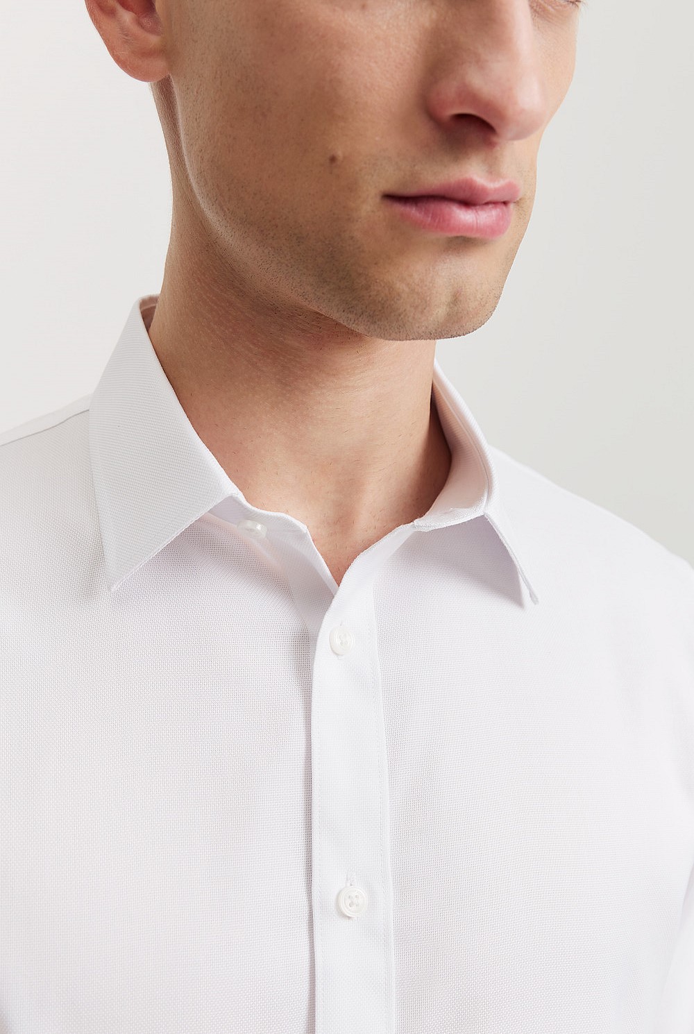 Regular Fit Textured Travel Shirt