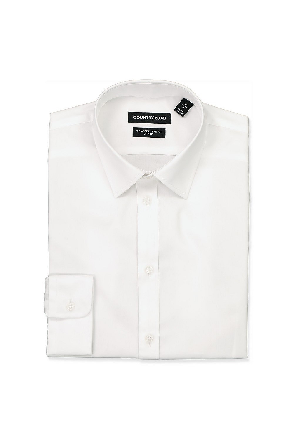 Slim Poplin Travel Shirt