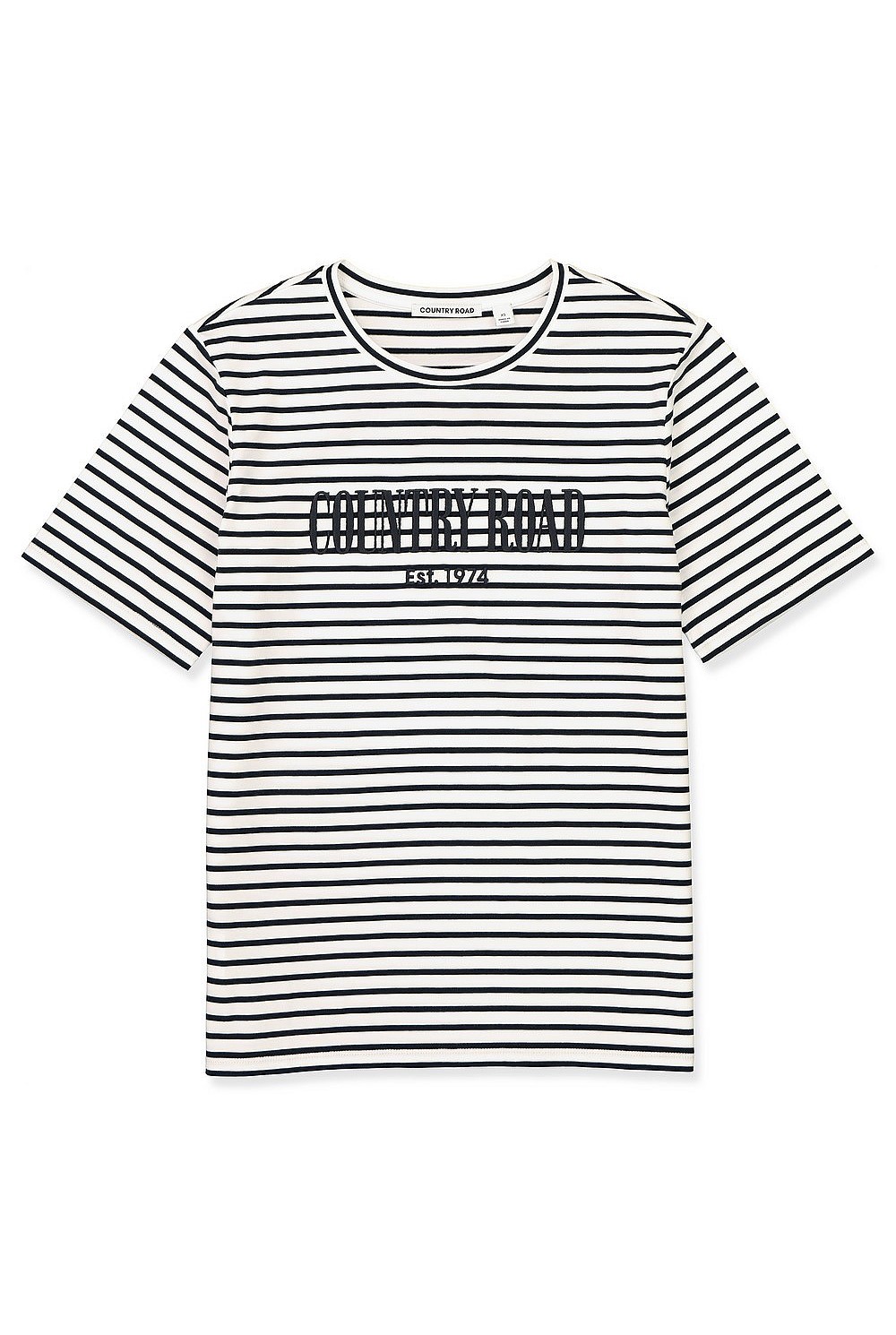 Stripe Heritage Embroidered T-Shirt