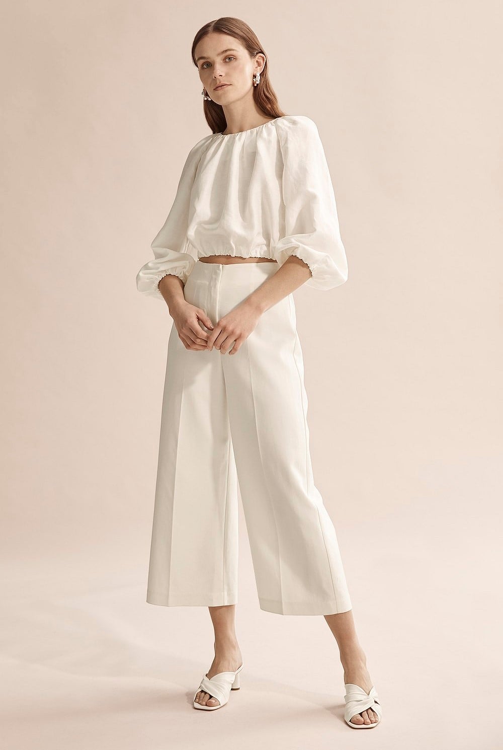 Bubble Sleeve Top
