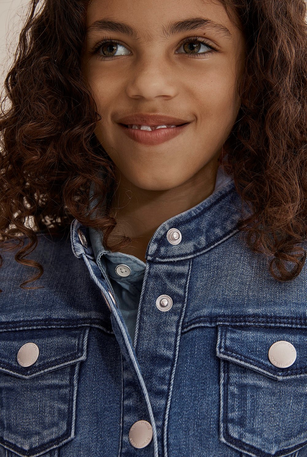 Frill Denim Jacket