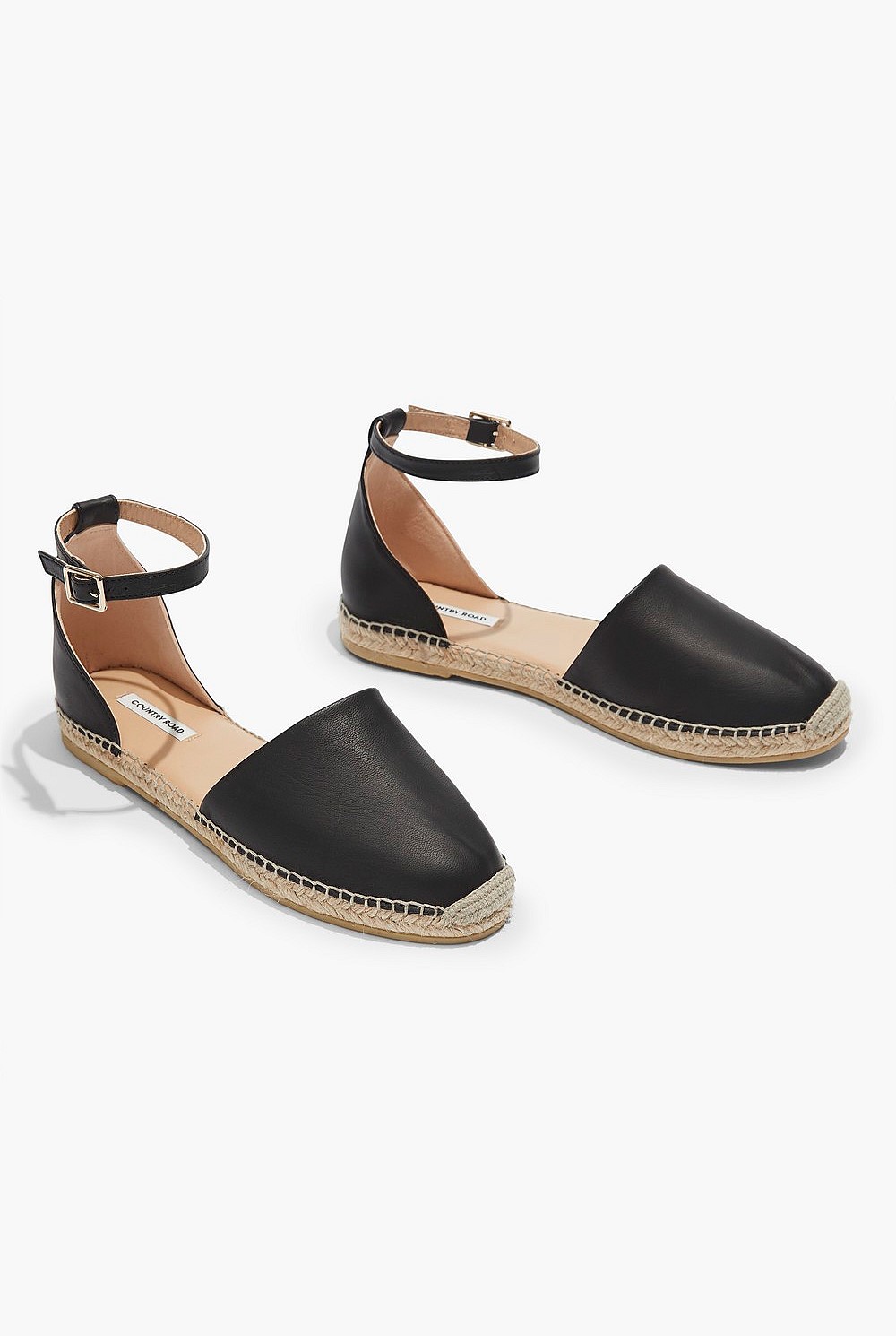Leather Espadrille