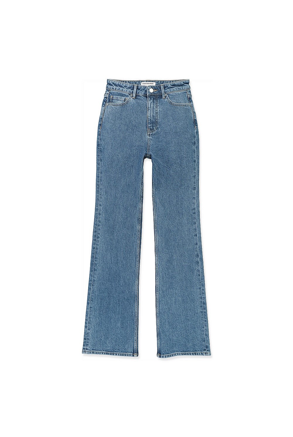 Australian Cotton Longline Kick Flare Jean