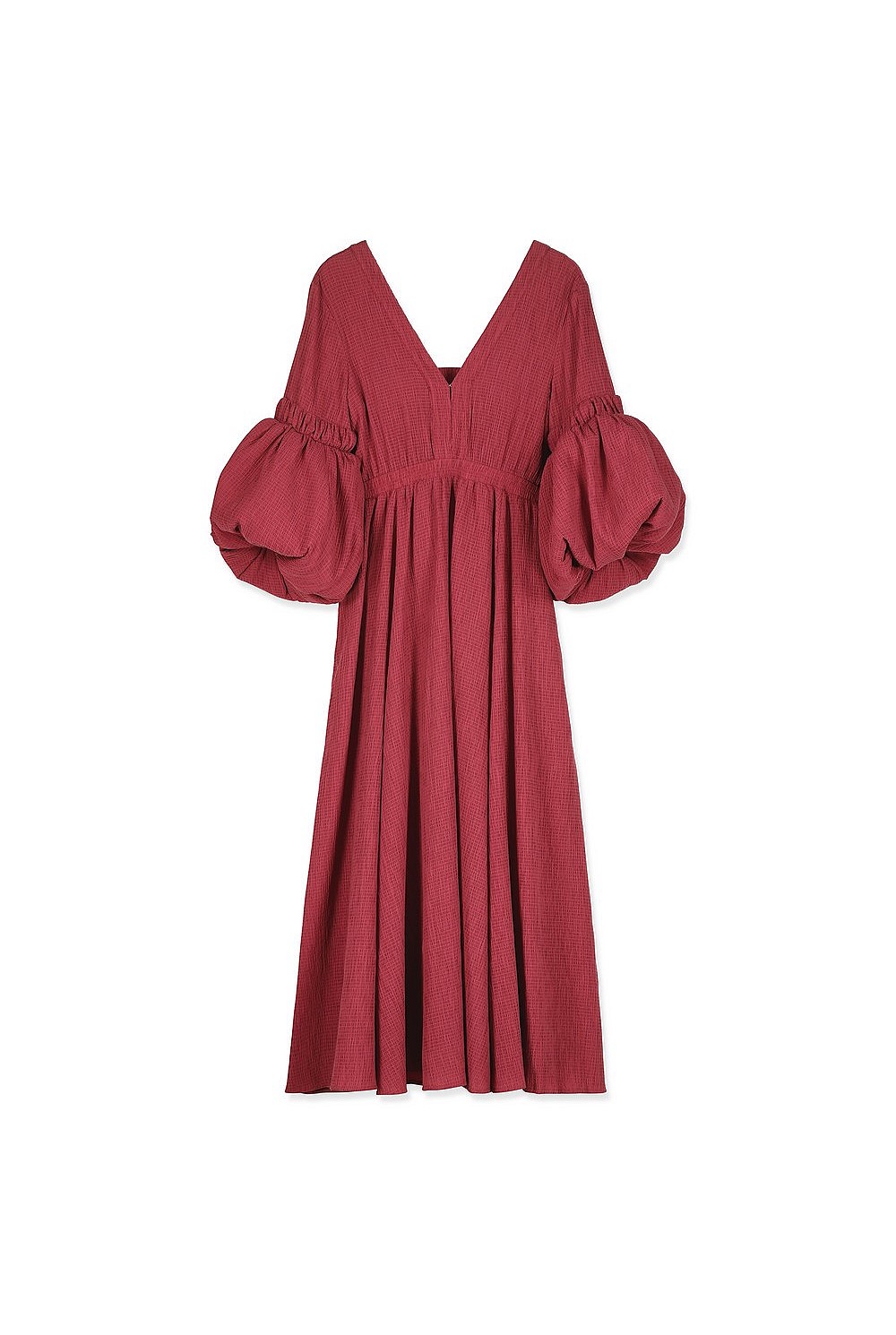 bell sleeve maxi dress Pleated (Buy 2 Free Shipping) – uber7 Mediterranean Summer COLOR:Black DRESSED & UNDRESSED: HOT